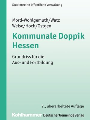 cover image of Kommunale Doppik Hessen